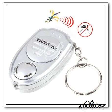 Keychain Ultrasonic Mosquito Repeller Insect Repellent