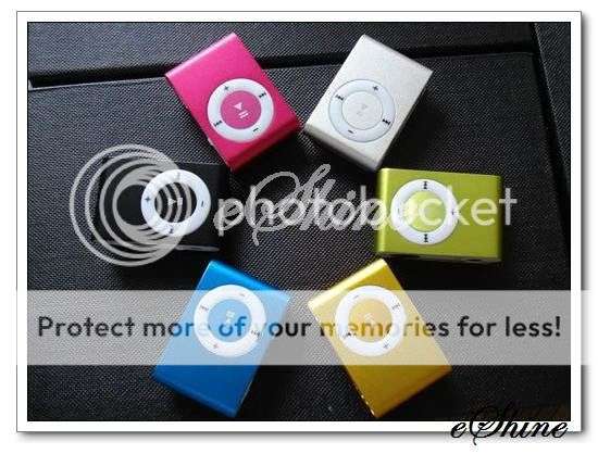 Mini Clip Style MP3 Player Support Up To Micro SD/TF Card 8GB