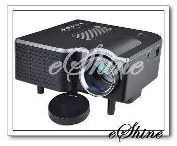 Mini AV LED Digital Projector W/ USB & SD Card Slot & Speaker