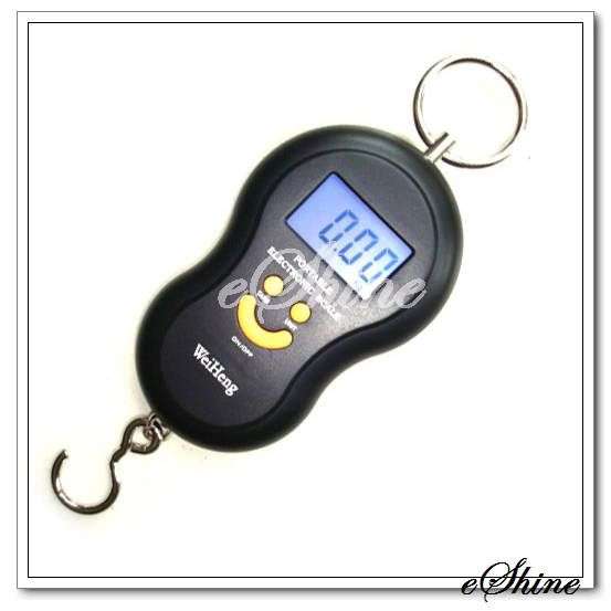 40Kg/10g Portable Digital Hook Luggage Fishing Scale