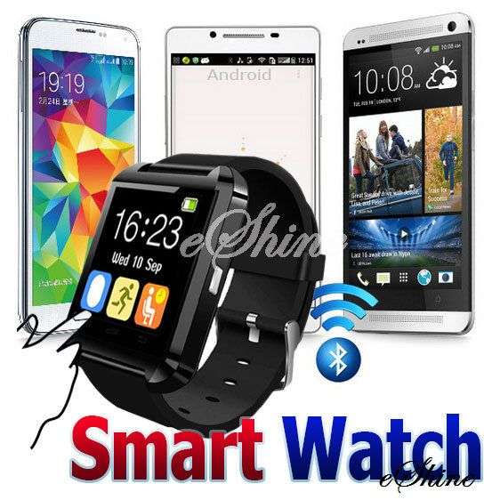 Bluetooth Smart Wrist Watch Phone Mate For Smartphones Android Apple IOS