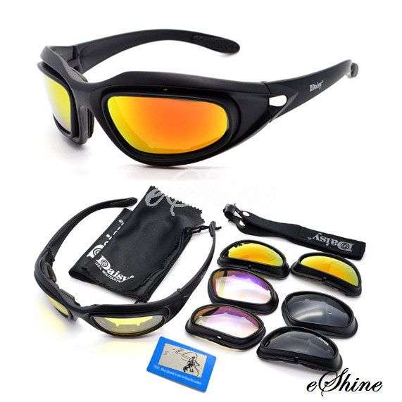 DAISY C5 KIT travel Golf Sport Fishing Biker Motorcycle Full Frame Sunglasses