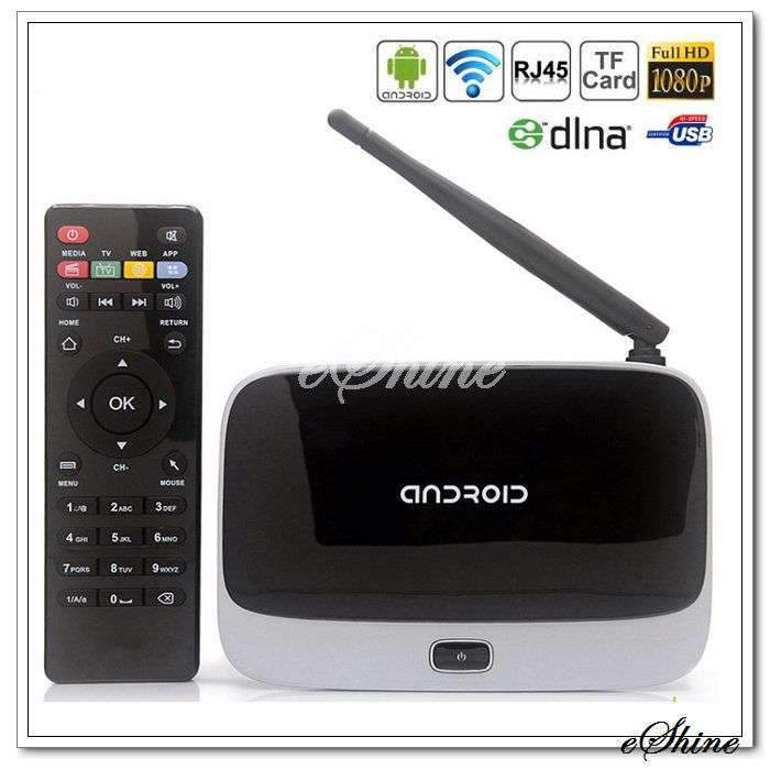 Android 4.2 Quad Core TV Box 2GB RAM Bluetooth