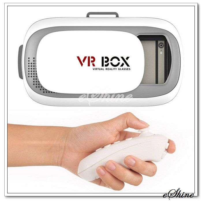 Best Price! VR Box 3D Vrtual Reality Video Glasses - Enjoy 3D Movies, Games and more on Smartphones