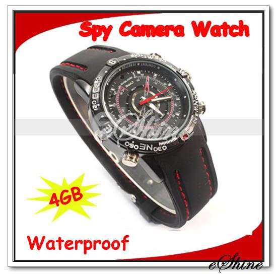 4GB Waterproof Spy Camera Video Recorder Watch 1280*960