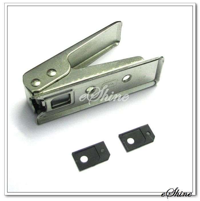 Micro Sim Cutter And Two Sim Card Adapter For iPad & iPhone 4