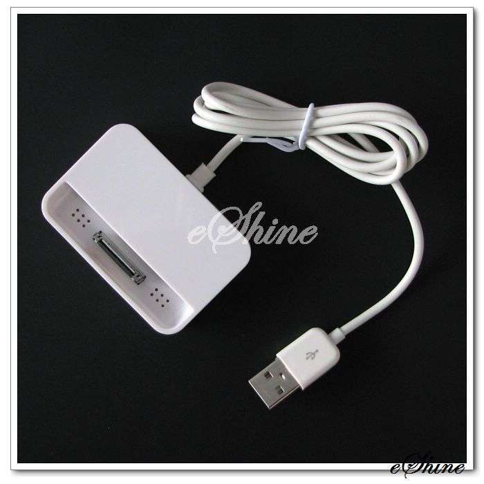 USB Data Idock For iphone 4 (Sync/Charger)