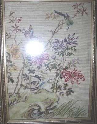Butterfly tapestry