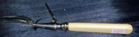 Carving Fork - Ivory Handle