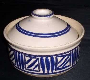 Blue & White Ceramic Oven Dish