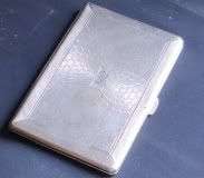 Cigarette Case - Silver Plated