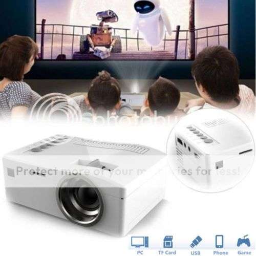 *LOCAL STOCK* 400LM HD Home Theater LED LCD Mini Projector Cinema USB HDMI SD AV Video