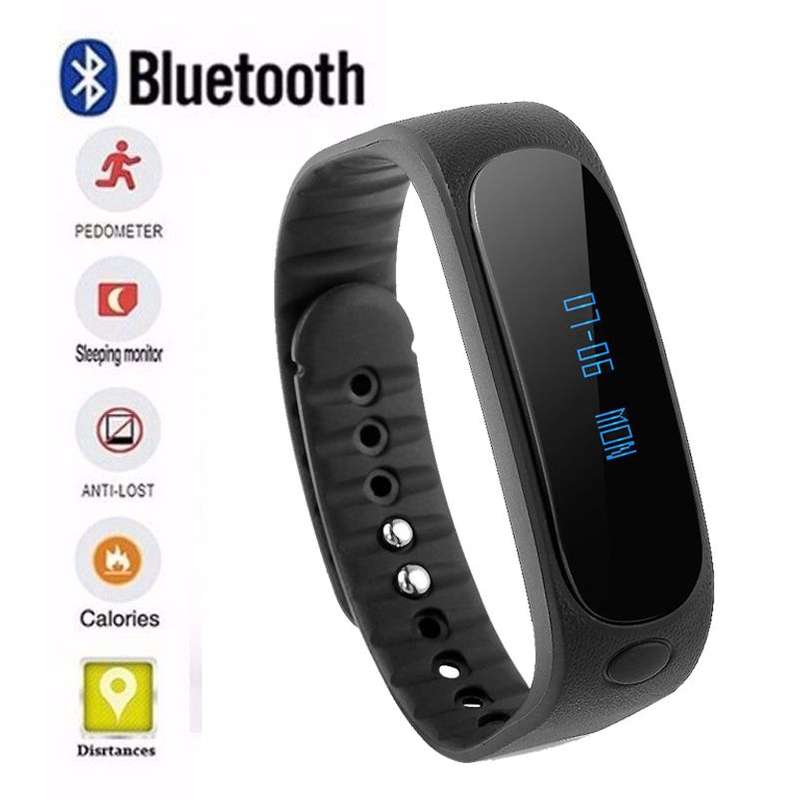 *LOCAL STOCK* Smart Watch Silicon Smartband Bracelet Bluetooth For iPhone IOS Android Samsung