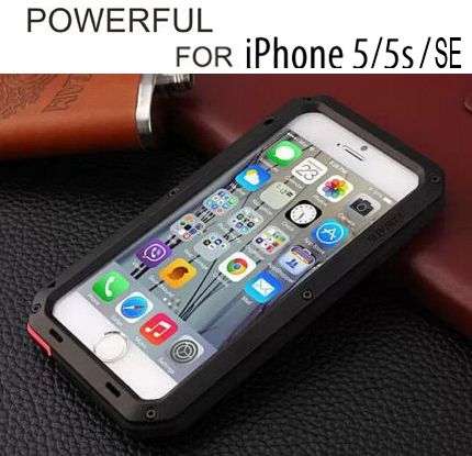 *LOCAL STOCK* Dust /Water /Shock Proof Gorilla Glass Tough Metal Extreme Case for iPhone 5/5s/SE