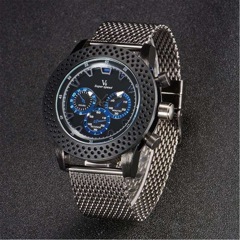 *LOCAL STOCK* Superspeed V6 Stainless Steel Strap Mens Quartz Watch Casual Wristwatch