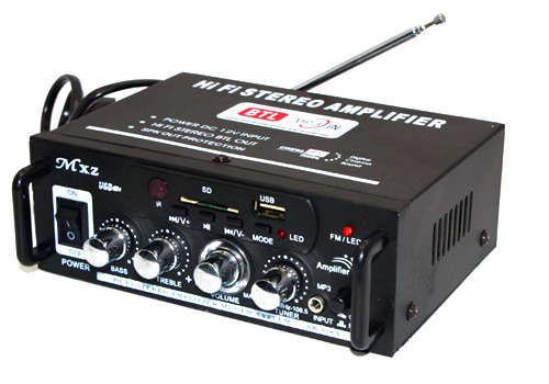 *LOCAL STOCK* USB/SD AK-326A Home Audio amp USB FM Radio Signal Amplifier