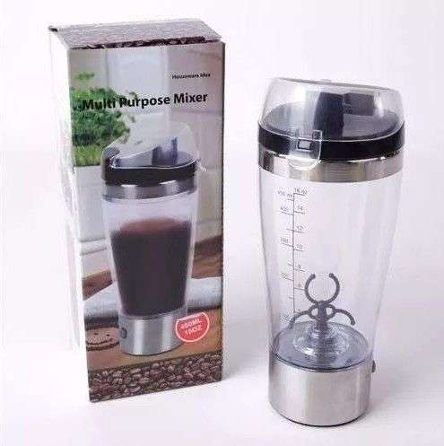 *LOCAL STOCK* 450ml Portable Protein Shaker Multi-purpose Mixer Tornado Mixer Stirring Cup