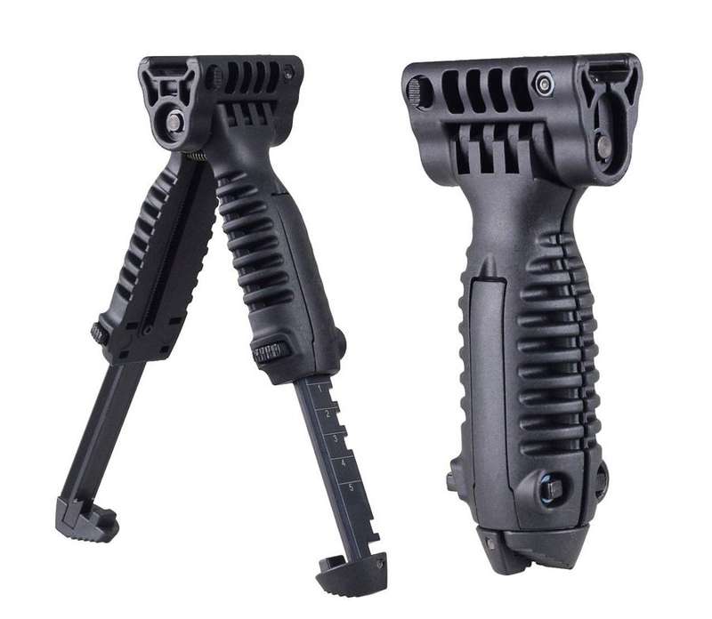 *LOCAL STOCK* Tactical Rail Mount Military Rifle Foldable Foregrip Bipod 20mm Picatinny