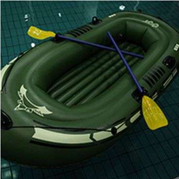 *LOCAL STOCK* Extra Large Three People Kayaking Thicken PVC Fishing Boat Drifting Inflatable Boat