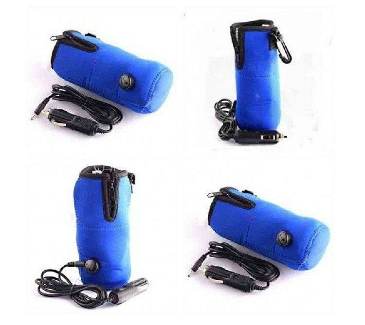 *LOCAL STOCK* Universal Baby Kids Travel Food Milk Water Bottle Cup Warmer Heater In Car 12V