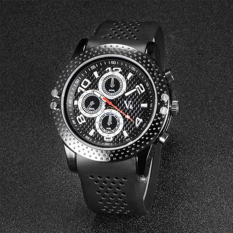 *LOCAL STOCK* V6 Luxury Fashion Sport Watch Men Leisure Fashion Tyre Style Watch