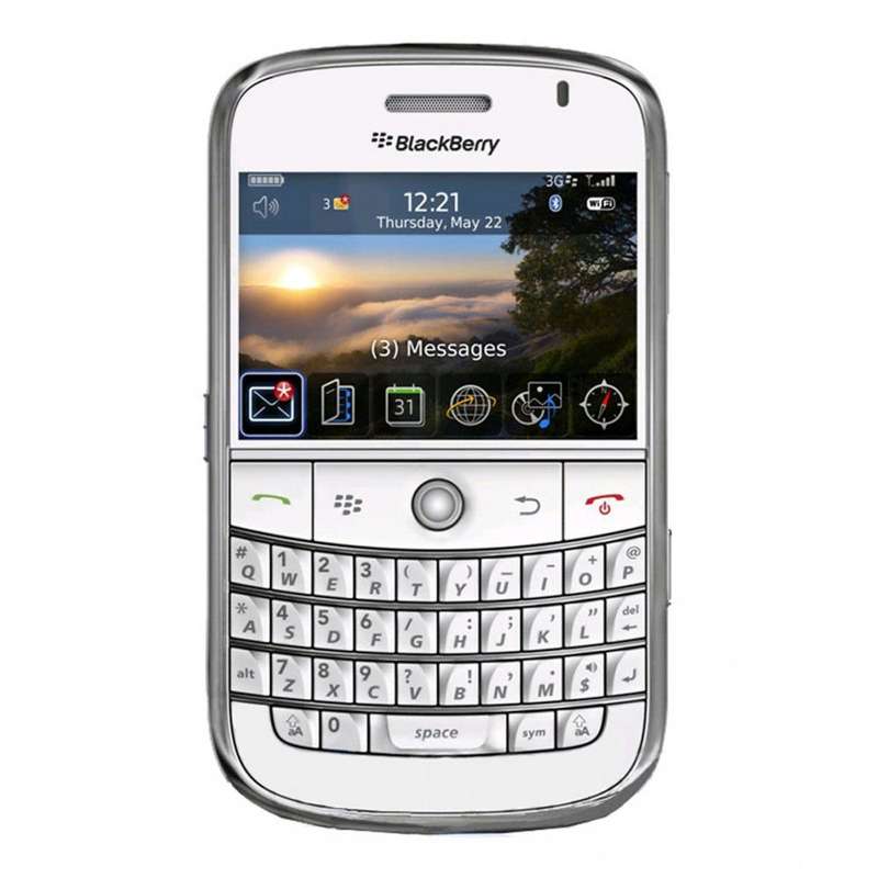 GENUINE Blackberry 9000, BOXED with accessories, UNLOCKED,Smart phone Colour White