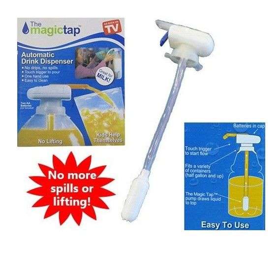 *LOCAL STOCK* New Magic Tap The spill proof automatic drink dispenser As Seen On TV Fast Ship