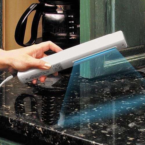 -LOCAL STOCK- Portable Handheld UV Sterilizer Clean Home Office Cleaning Health Care Gadgets~WHITE