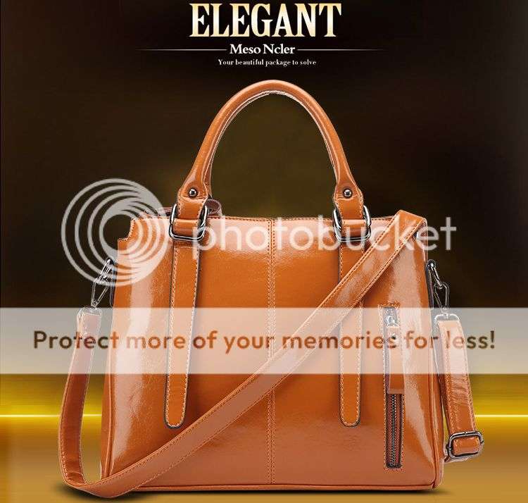 *LOCAL STOCK* Elegance Women Handbag Shoulder Bag Tote Purse PU patent leather Ladies Messenger Hobo