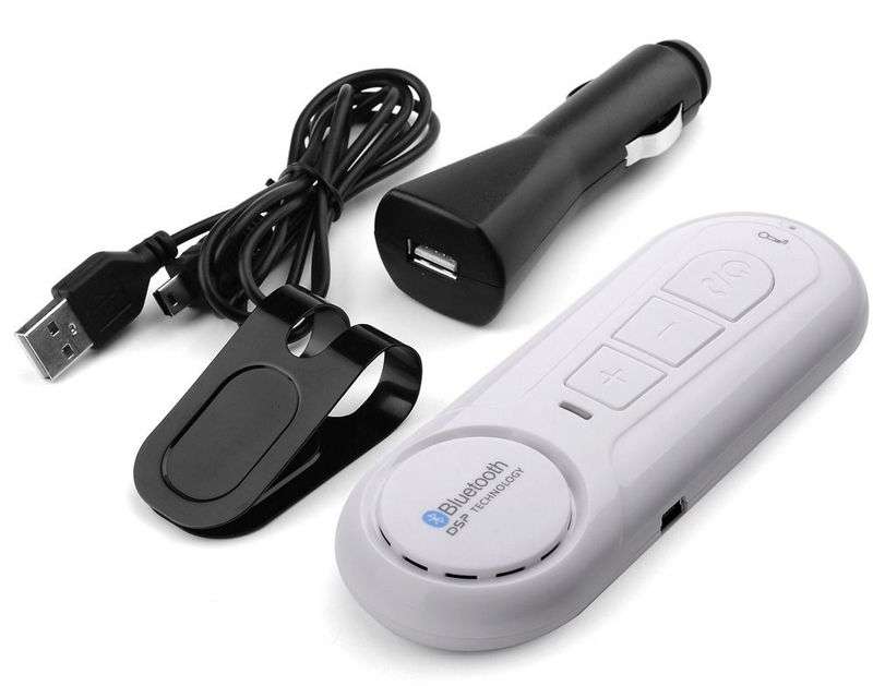 *LOCAL STOCK* Premium Bluetooth HandsFree Car Kit Speaker Headphone For Universal Mobile Phone