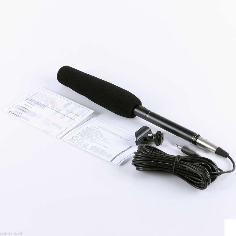 *LOCAL STOCK* Pro Condenser Interview broadcasting Microphone super uni-directional Camera Mic