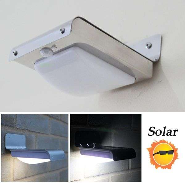 *LOCAL STOCK* Solar Power Motion Sensor Garden Security Lamp 16 LED Outdoor Waterproof Light