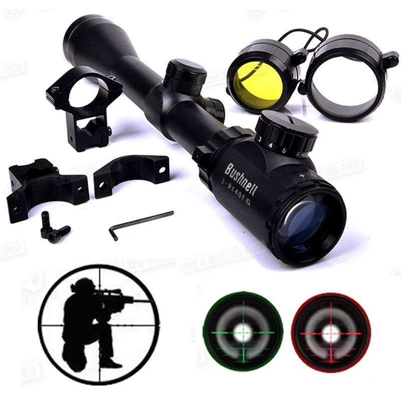 *LOCAL STOCK* Bushnell Multi-X Banner Rifle Scope 3-9x40 EG, Sniper Scope, Airsoft Sight