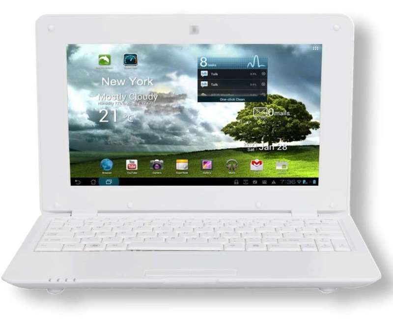 *LOCAL STOCK* 7 inch Android 4.0 Netbook Notebook VIA8850 1.5G Notebook HDMI ~ WIFI ~ 3G ~ WHITE