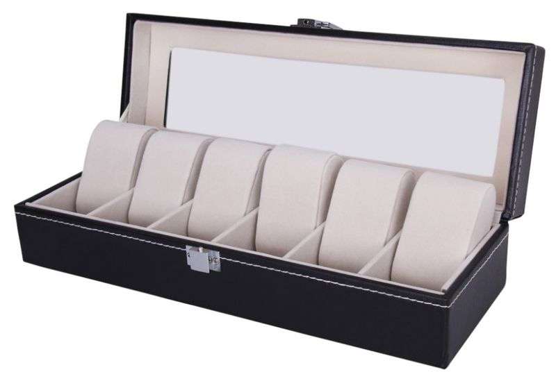 PU Watch Display Collection Box