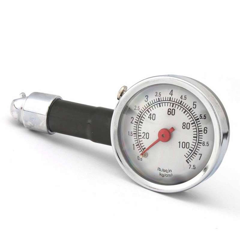 *LOCAL STOCK* Auto Car Motocycle Tire Tyre Metal Pressure Precision Gauge Dial Measure Monitor