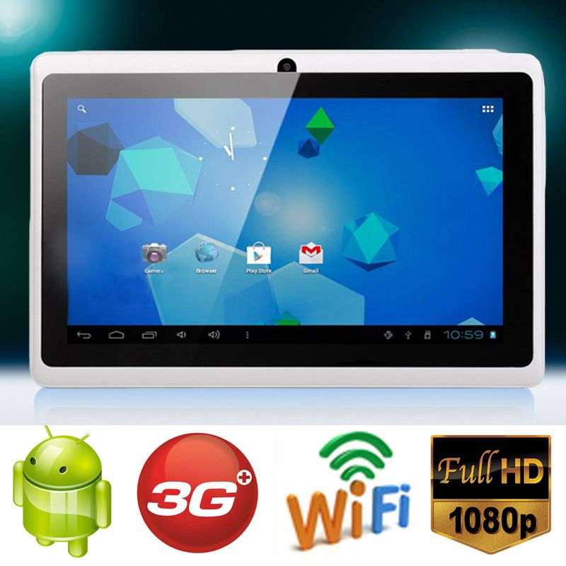 Weekend Special -*LOCAL STOCK*WHITE* 7 Inch Android 4.0 Tablet PC-3G-WIFI-Capacitive-24Hr Delivery