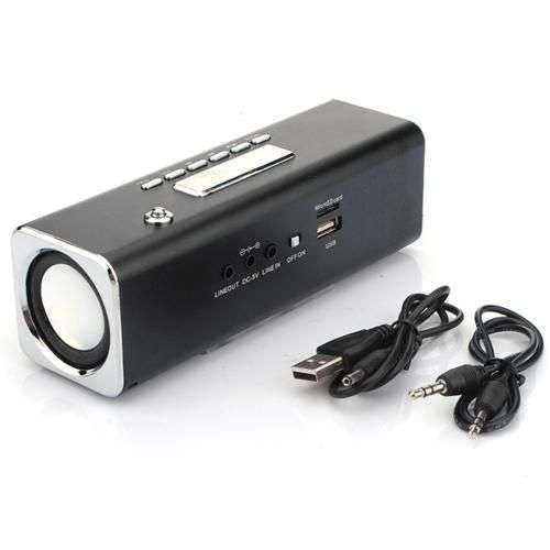 *LOCAL STOCK* Portable USB Micro SD/TF Music Angel FM Radio Player Speaker for iPhone4 iPod MP3 PC