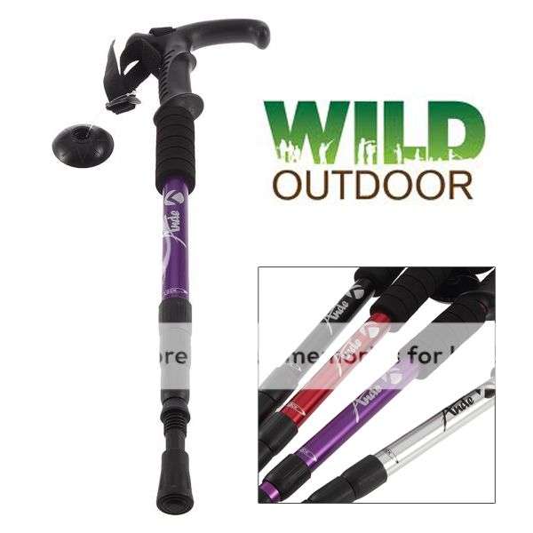 *LOCAL STOCK* Durable Adjustable Hiking Cane Walking Stick Crutches Climb Outdoor Tools