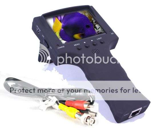 *LOCAL STOCK* Portable 3.5" TFT LCD MONITOR CCTV Security Surveillance CAMERA TESTER