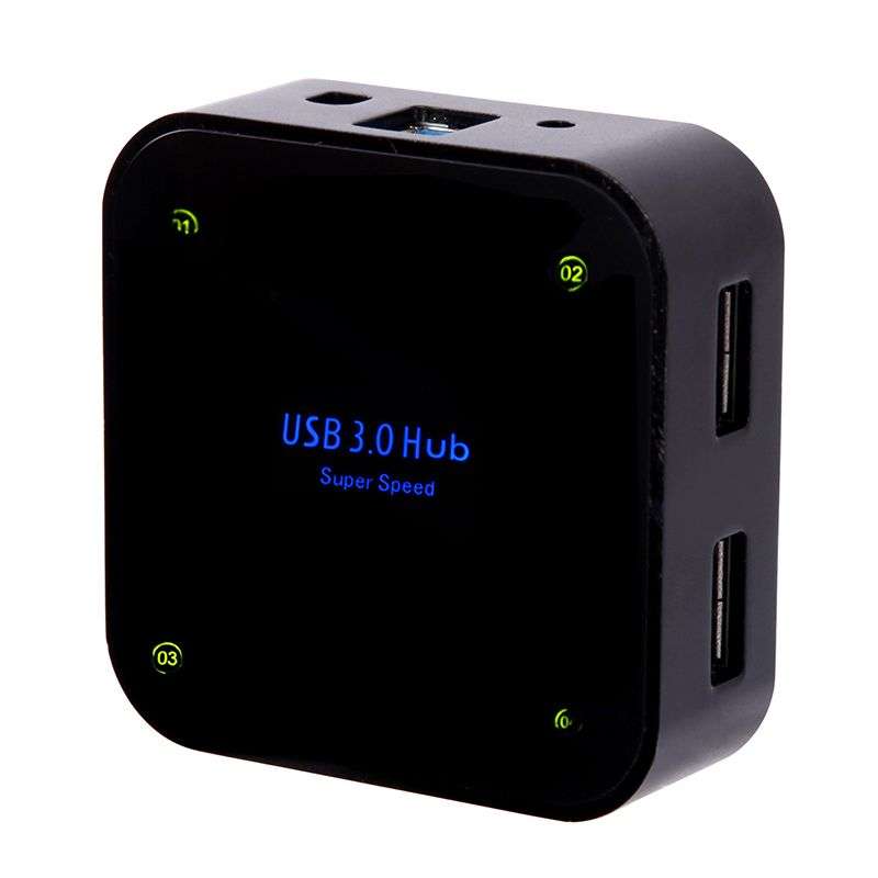*LOCAL STOCK* AMAZING!!! Aluminum Alloy USB 3.0 5Gbps Super Speed 4 Ports HUB For Computer Notebook