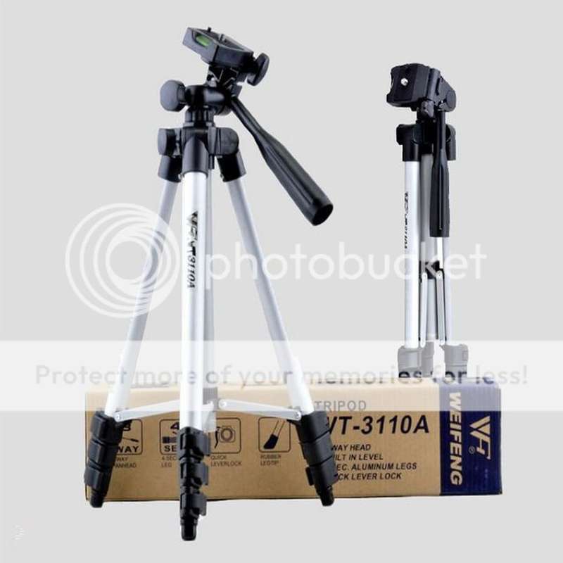 *LOCAL STOCK* Universal Flexible WT-3110A Tripod With 3-Way for Digital Camera Video Camcorder