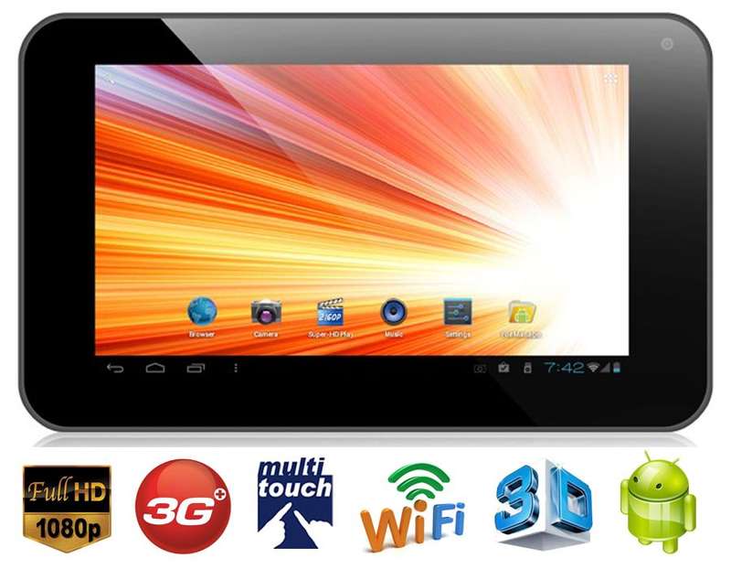 *LOCAL STOCK* Ultimate tablet "BLACK" 7 Inch Android 4.0 512MB RAM 4GB built-in memory-24Hr Delivery