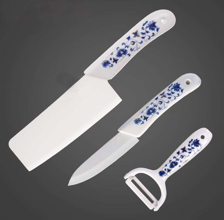 *LOCAL STOCK* Ultra Sharp Durable Advanced Ceramic Knife Cutlery Knives Set + Wooden Gift Box