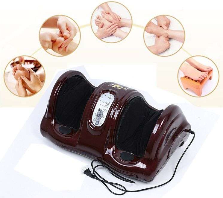 XL Foot Acupoint Massager Physical Therapy Relaxing Calf Legs Shiatsu Kneading Remote Control