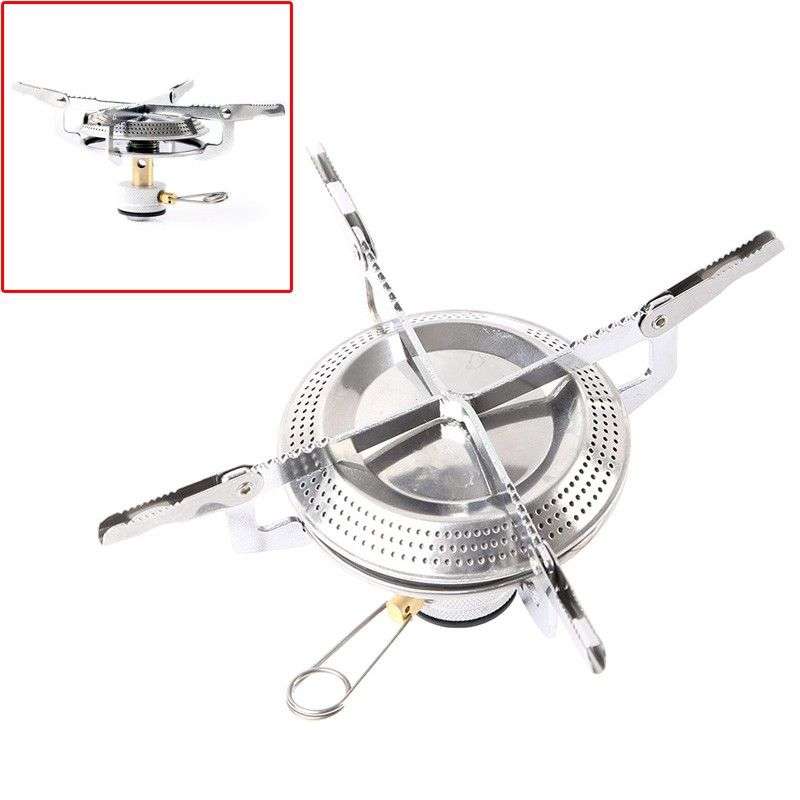 *LOCAL STOCK* Portable Outdoor Stainless Steel Camping Picnic Stove BBQ Burner Cookware