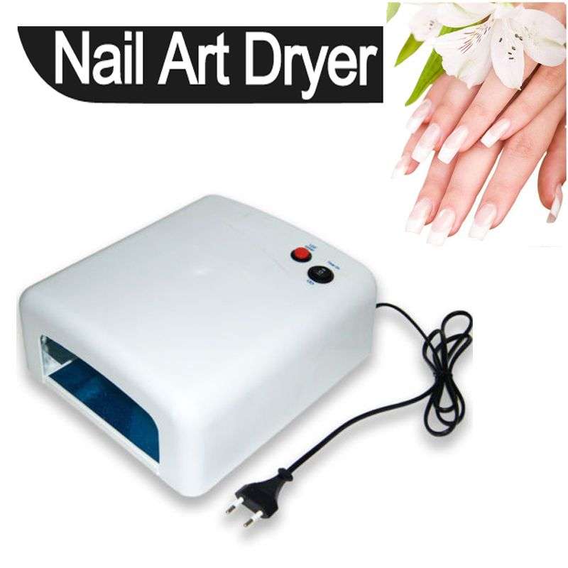 *LOCAL STOCK* Nail Art UV Lamp Salon Gel Curing Tube Light Dryer Machine ~ 36W 110V 220V