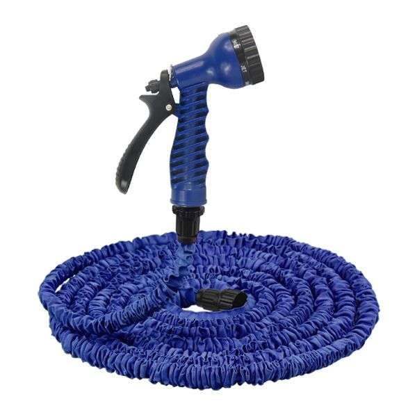 -LOCAL STOCK- 25FT Expandable Flexible Garden Water Hose With Spray Good Gun Nozzle