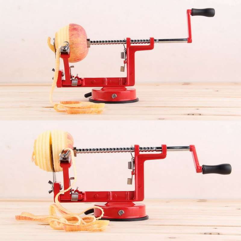*LOCAL STOCK* 3 in 1 Apple Slinky Machine Peeler Corer Fruit Cutter Slicer Kitchen Tool ~ DARK GREEN