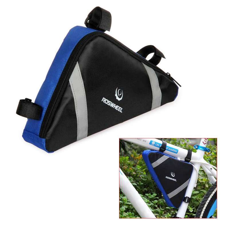 *LOCAL STOCK* ROSWHEEL Tripod Cycling Tools Kit Bag Bicycle Tube Pannier Bike Triangle Pouch